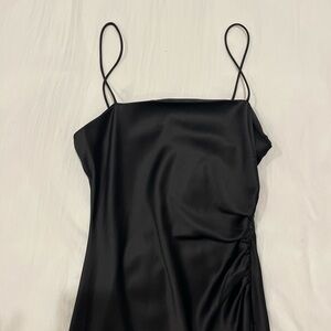 Zara Black Satin Garment